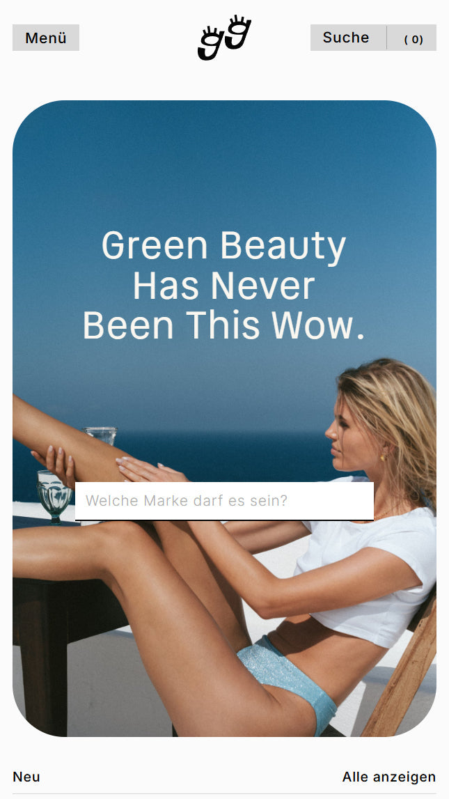 Greenglam reLoved: Unser neuer Onlineshop ist da