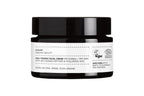 Evolve Organic Beauty Daily Renew Facial Cream im schwarzen Tiegel mit weißem Etikett für die Hautpflege