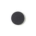 Natural Pressed Eye Shadow Vinyl Refill – schwarzer Glitzer-Pan, weißer Hintergrund – Augen-Make-up