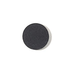 Natural Pressed Eye Shadow Vinyl Refill – schwarzer Glitzer-Pan, weißer Hintergrund – Augen-Make-up