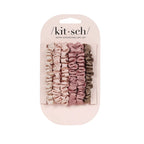 Petite Satin Scrunchies Teracotta