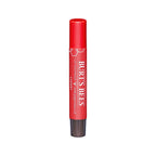 Burt’s Bees Lip Shimmer Kirsche – rote Tube mit braunem Deckel, weißer Hintergrund – Lippenpflege