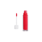 Lip Gloss Red Hot Refill – clear tube with red lip gloss, white applicator, white background – lip care