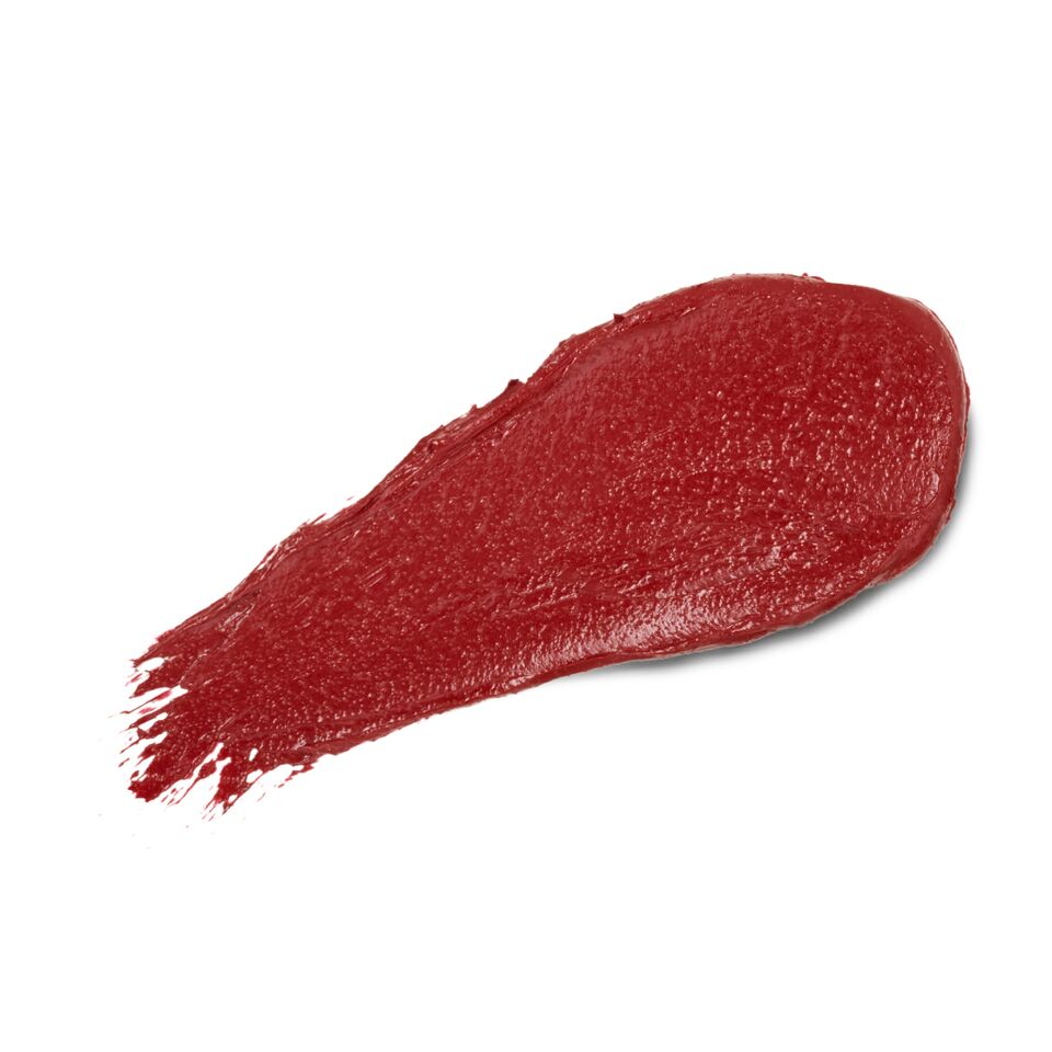 Lip Stick Adore – creamy red swatch on white background – lipstick