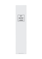 L:A Bruket No. 317 Grapefruit Room Diffuser – white cardboard 200ml, minimalist design, white background – scented candles