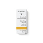 Dr. Hauschka Clarifying Day Oil – white box 5ml, gold stripe, white background – skin care