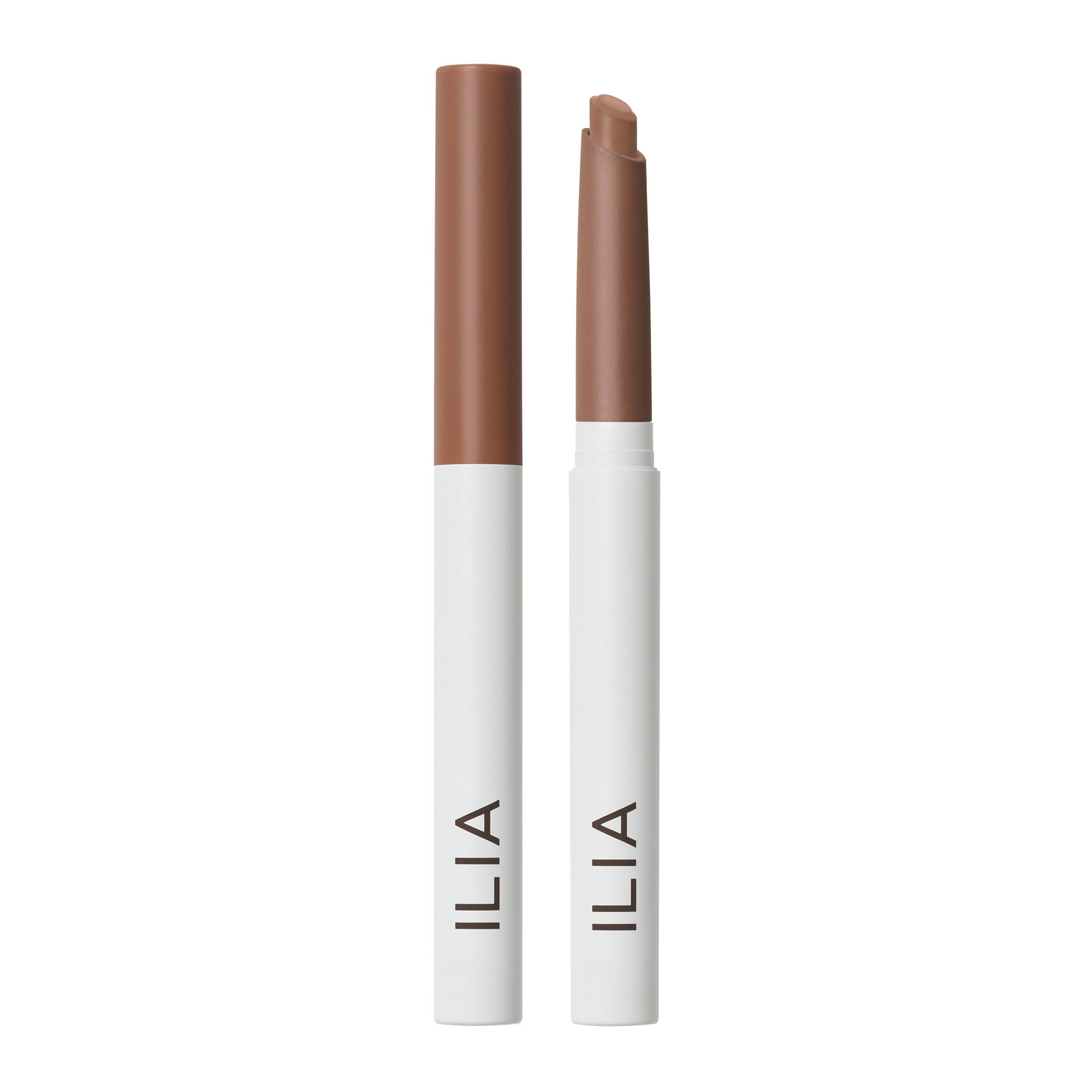 ILIA Eye Stylus Matte Stift in Braun und Weiß auf weißem Hintergrund, Augen MAKEUP