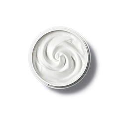 Botanical Body Cream Calantha – white jar with creamy texture, white background – body care