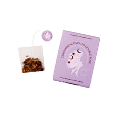 Cacao & Double Rose Ayurvedic Herbal Tea