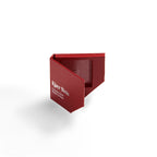 Kjaer Weis Cream Glow – rote Verpackung mit strukturierter Oberfläche, weißem Schriftzug, weißem Hintergrund – Hautpflege