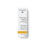 Dr. Hauschka Revitalising Day Lotion – 5 ml sample size, white box with gold stripe, white background – skin care