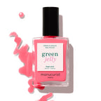 Manucurist All About Jellies Nagellack in Rosa mit schwarzem Verschluss, Nagellack