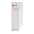Kjaer Weis Body Oil Nachfüllpackung – weißes Rechteck 65ml, minimalistisches Design, weißer Hintergrund – Körperpflege