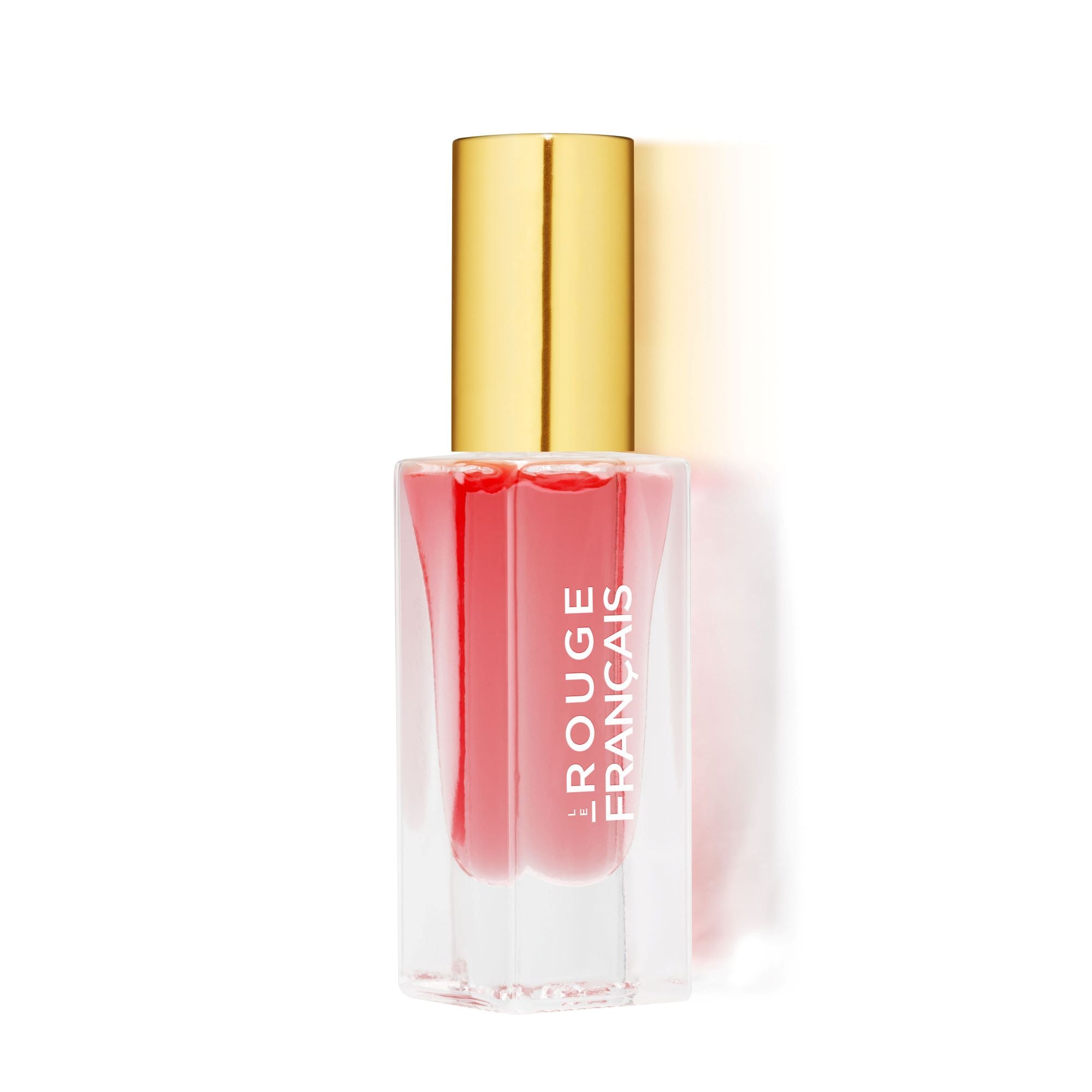Le Rouge Français Le Nectar 614 Arthémis – durchsichtige Flasche 5ml, goldener Deckel, weißer Hintergrund – Lippenpflege