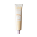 La Crème Anglaise in a yellow checkered tube with a white cap on a white background, 50ml hand care.