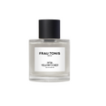 Frau Tonis N°26 Yellow Cordt Eau de Parfum – clear glass bottle, black cap, white background – perfume