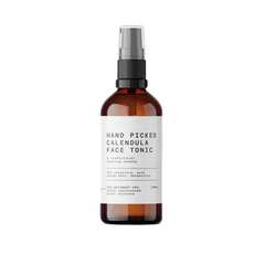 The Witchery Calendula Face Tonic in a brown spray bottle with white label, 100ml, skin care
