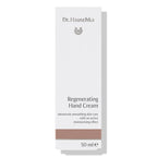 Dr. Hauschka Regenerating Hand Cream – 50 ml, white cardboard box with brown stripe, white background – skin care