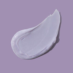 Bright Balance Conditioner – creamy texture on purple background – hair care
