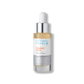 The Organic Pharmacy Vitamin C Serum in einer Glasflasche mit Pipette auf weißem Hintergrund, Hautpflege.