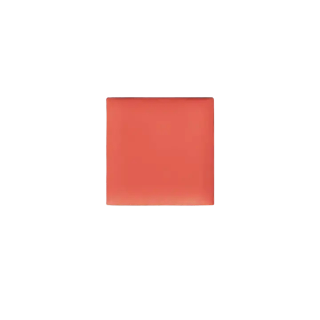 Cream Blush Joyful Refill – orangefarbener quadratischer Nachfüller, weißer Hintergrund – Make Up