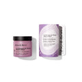 Absolution Le Masque du Temps Redensifiant purple jar with black lid on white background, skin care