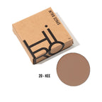 Out of Space Balm #20 Kee Refill – brown cardboard box 3g, round balm, white background – skin care