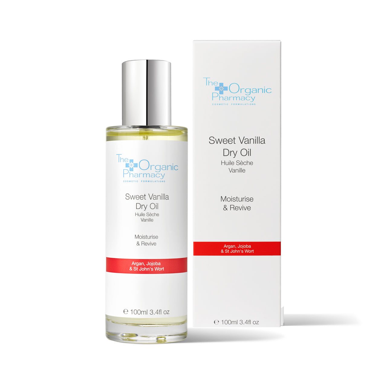 Sweet Vanilla Dry Oil mit Verpackung