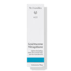 Dr. Hauschka MED Gesichtscreme Mittagsblume – weiße Tube mit blauem Streifen, weißer Hintergrund – Hautpflege