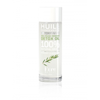 Kure Bazaar Huile Dissolvante Détoxifiante – clear glass bottle with white cap, white background – nail care