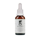 Grums Renew Niacinamide Booster – braune Glasflasche mit Pipettenverschluss, weißem Etikett und weißem Hintergrund – Hautpflege