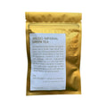 Julisis Imperial Green Tea – gold stand-up pouch 50g, white label on white background – skin care