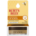 Burt's Bees Lip Scrub – brown glass jar 7.08g, golden background – lip care