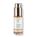 Dr. Hauschka Tönungsfluid – glass bottle with pump dispenser, white-orange label, white background – face care