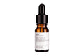Evolve Organic Beauty Rosehip Miracle Facial Oil in a brown glass bottle with dropper on white background, skin care
