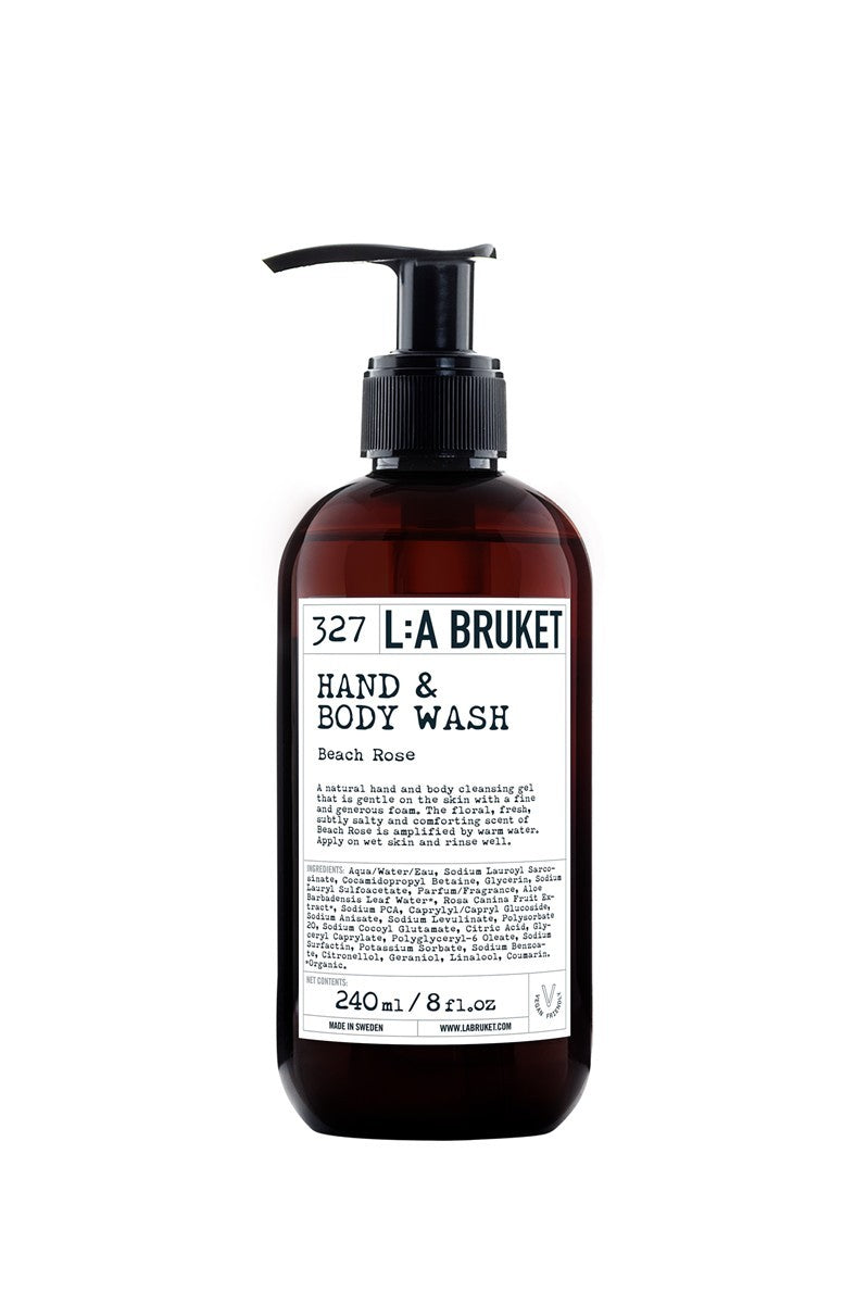 No. 327 Hand & Body Wash Beach Rose – 240ml