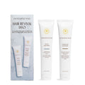 INNERSSENSE Hair Revival Duo – white tubes 177ml, white cap, light blue background – hair care