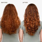 Vorher-Nachher-Vergleich lockiges Haar – Air Dry Styling Cream für definierte, glänzende Locken – Haarpflege