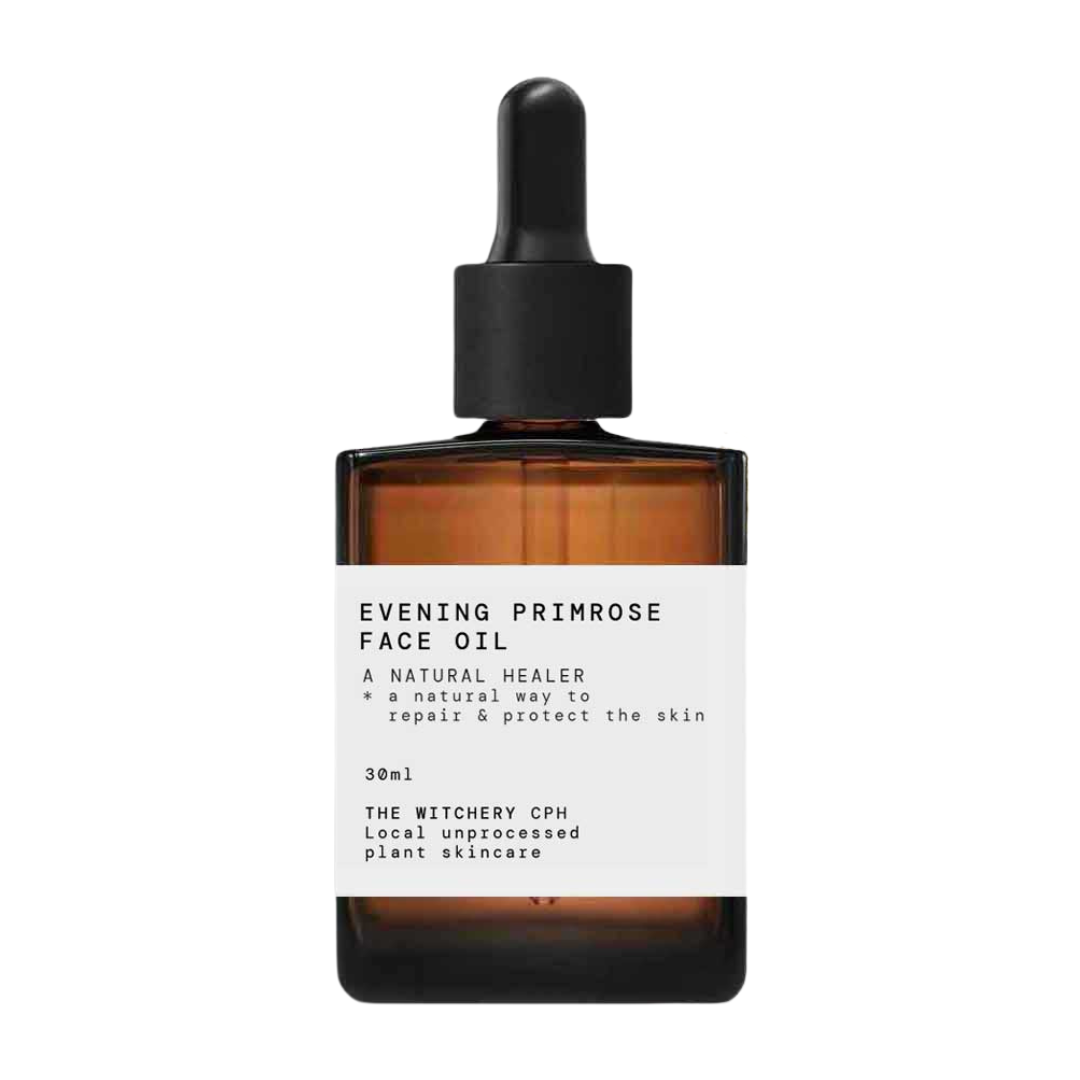 The Witchery CPH Evening Primrose Face Oil in einer braunen Glasflasche mit Pipette, 30ml, Gesichtspflege