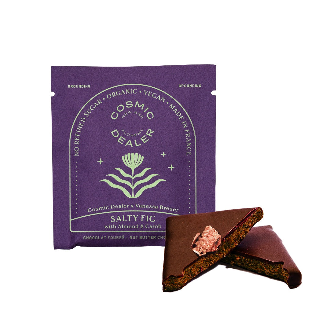 Nut Butter Chocolate Salty Fig With Almond & Carob Single