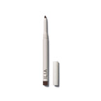 ILIA Clean Line Gel Liner, weißer Stift mit brauner Spitze auf weißem Hintergrund, Augenmake-up
