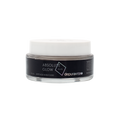 Absolute Glow Plus by depuravita – black glass jar 22g, white lid, white background – anti-aging skin care