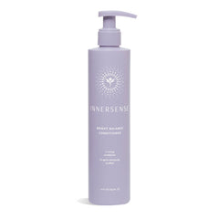 Innersense Bright Balance Conditioner – purple bottle with pump, 295 ml, white background – hair care