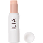 ILIA Skin Rewind Complexion Stick auf weißem Hintergrund, Make-up