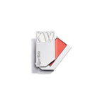 Kjaer Weis Lip Tint Refill – silbernes Rechteck, orangefarbener Stift, weißer Hintergrund – Lippenpflege