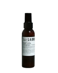 No. 312 Body Oil Lemongrass – brown spray bottle with black atomizer, white label on white background – body care