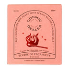 Cosmic Alchemy Dealer Schokolade – rosa Karton mit 4 Stücken, Erdnussbutter & geräuchertem Salz – Genuss