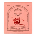 Cosmic Alchemy Dealer Chocolate – pink packaging with peanut butter & smoked salt, 4 pieces – snack