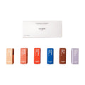 Versatile Paris Discovery Box Cocooning Scents mit 6 kleinen Parfümflakons in bunten Farben auf weißem Hintergrund.