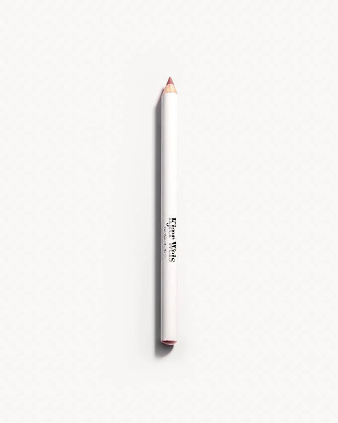 Kjaer Weis Lip Pencil Bare Pflaume/nude – white pencil, pink tip, white background – lip liner